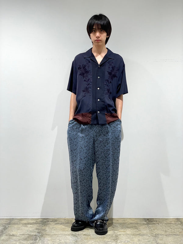 Rayon silk twill shirt