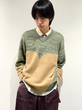 Heart knit pullover