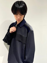 Double jersey half-zip pullover