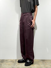 Satin painter pants