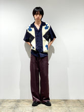 Satin painter pants