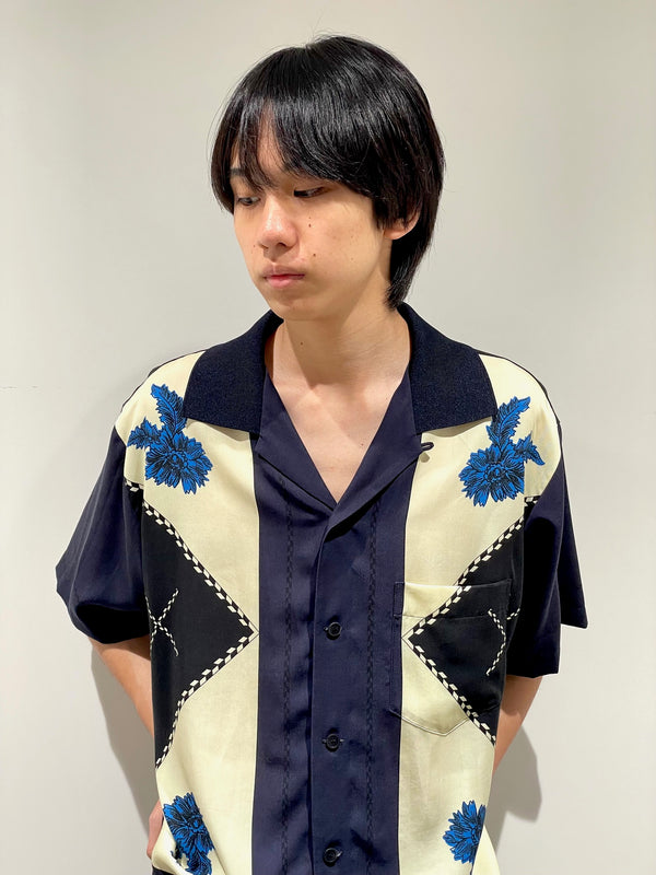 Inner print short sleeve shirt