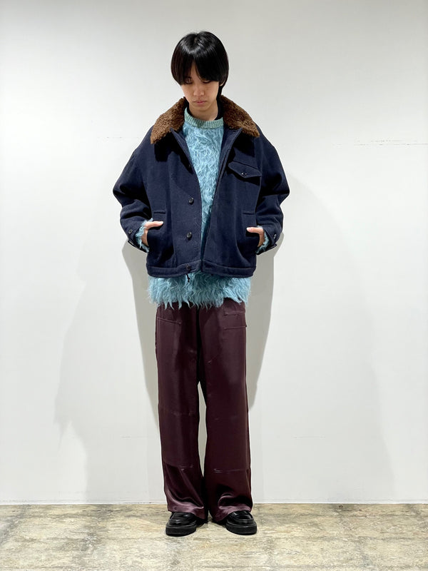 Melton blouson