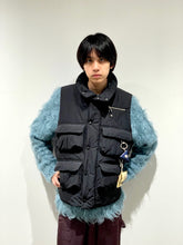 Shaggy knit pullover