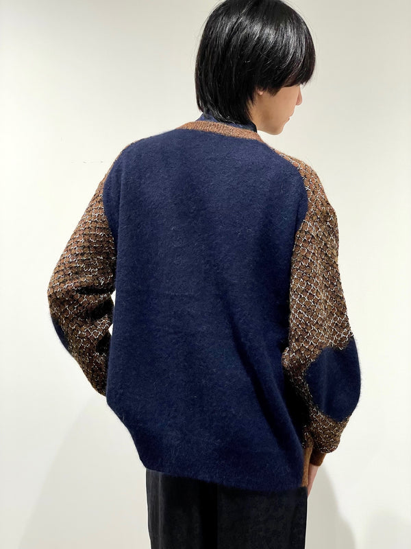 Heart knit cardigan