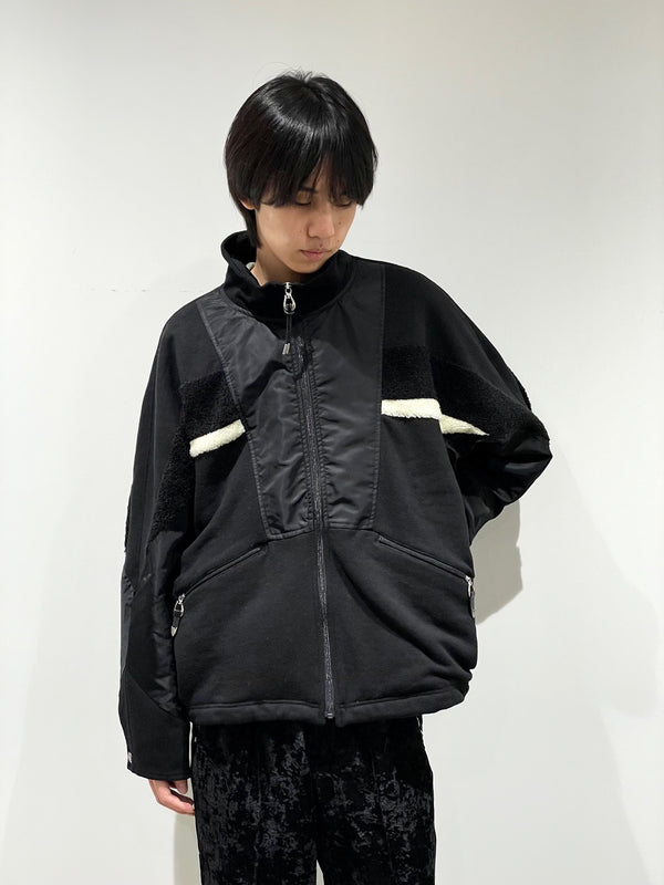 French terry blouson