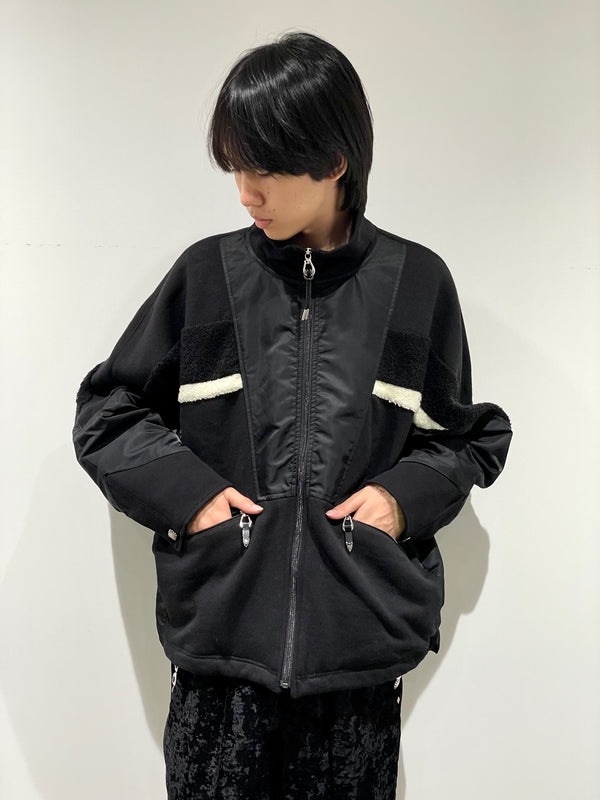 French terry blouson