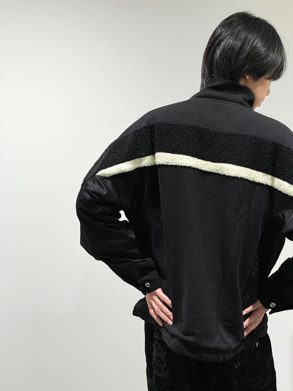 French terry blouson