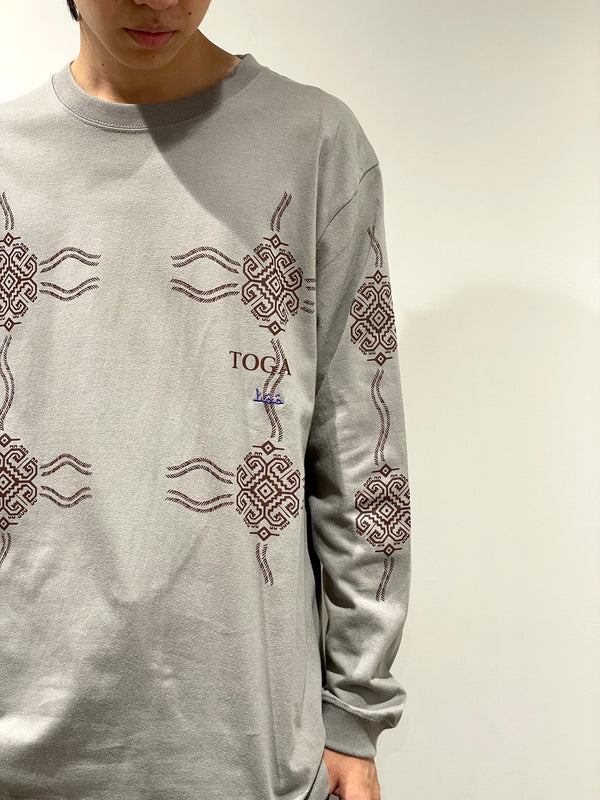 Print long sleeve T-shirt