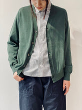 画像をギャラリービューアに読み込む, HIGH TWIST COTTON KNIT CARDIGAN
