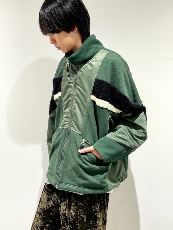 French terry blouson