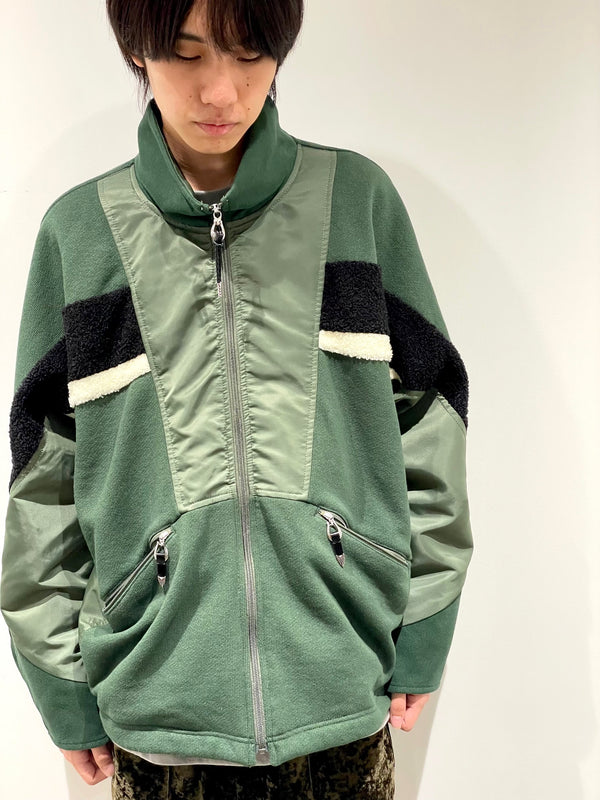 French terry blouson