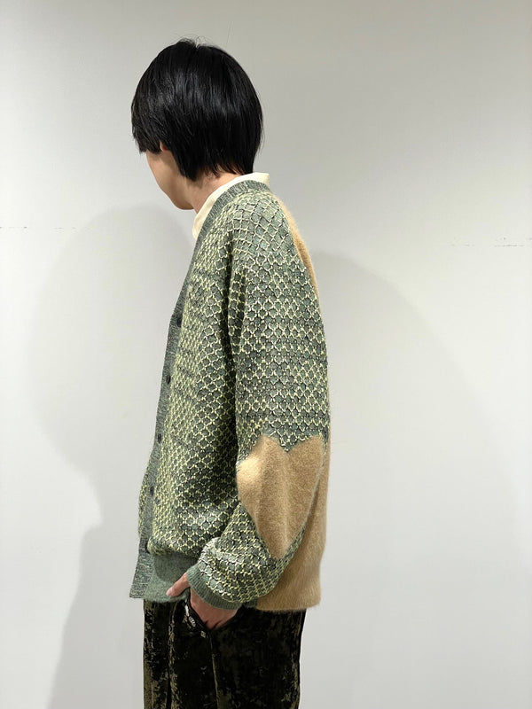 Heart knit cardigan