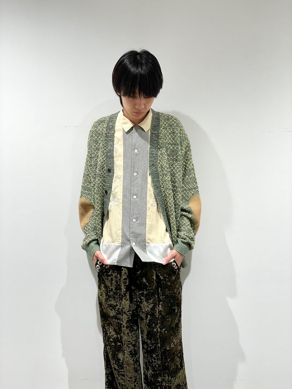 Heart knit cardigan