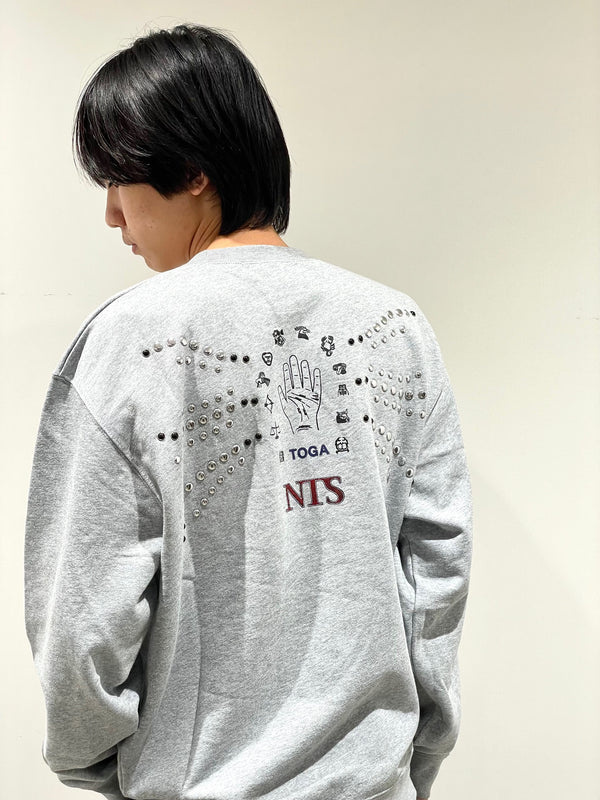 Studs sweatshirt TOGA×NTS