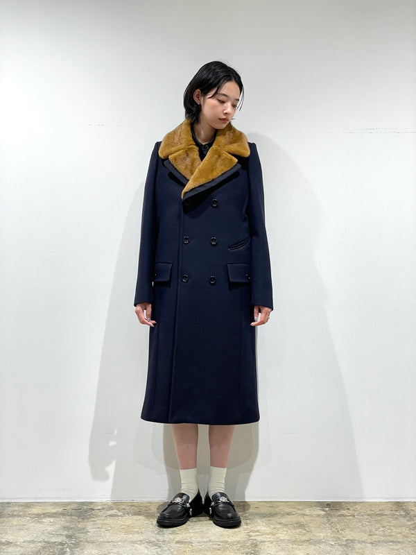 Melton coat