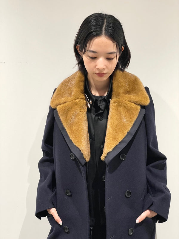 Melton coat