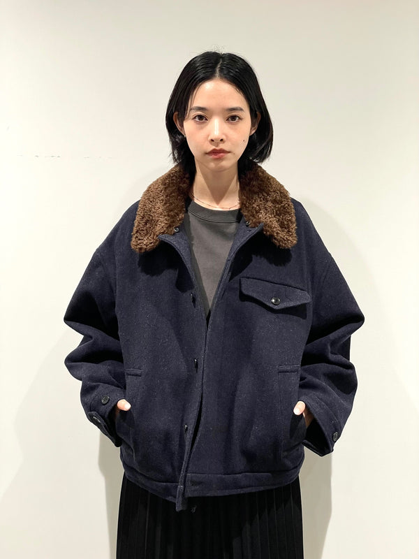 Melton blouson