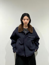 Melton blouson