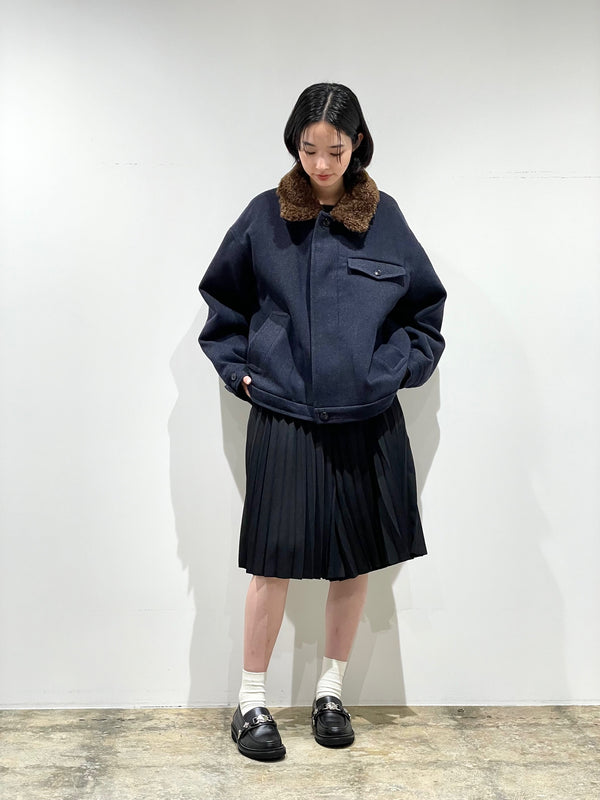 Melton blouson