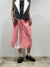 Crushed velvet skirt