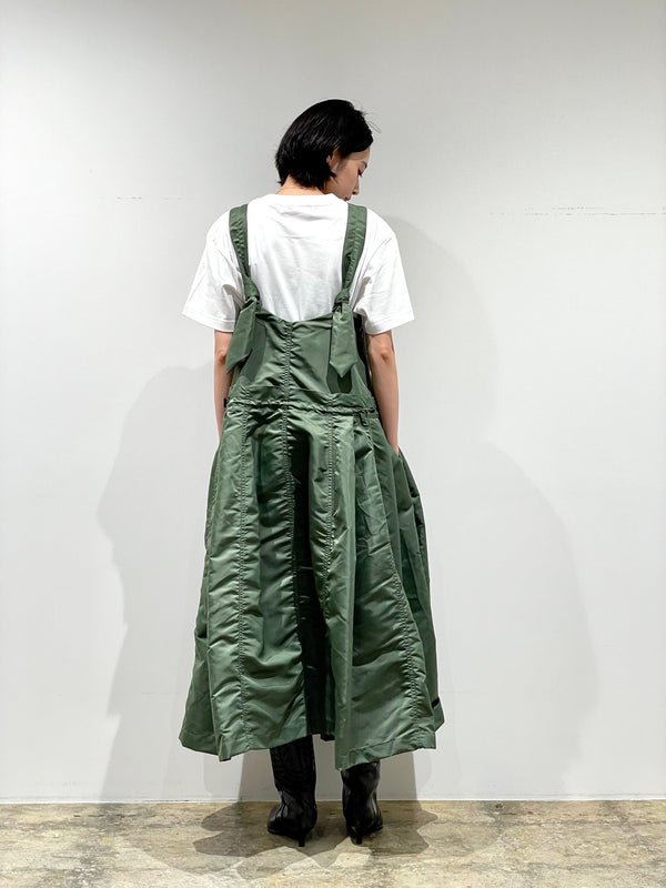 Nylon twill dress