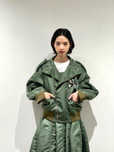 Nylon twill blouson