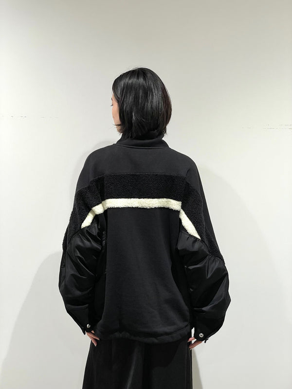 French terry blouson