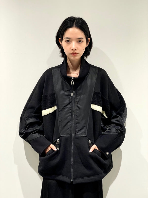 French terry blouson