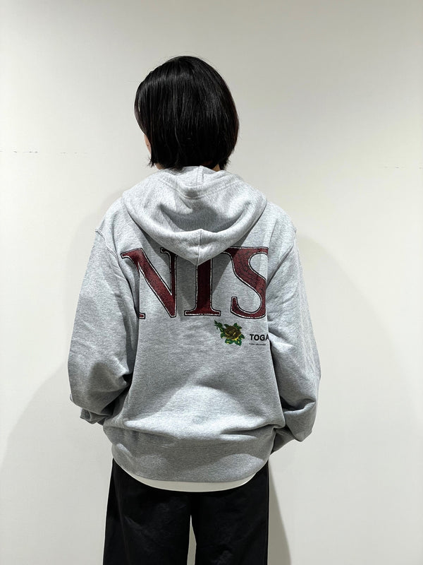 Full zip hoodie TOGA×NTS