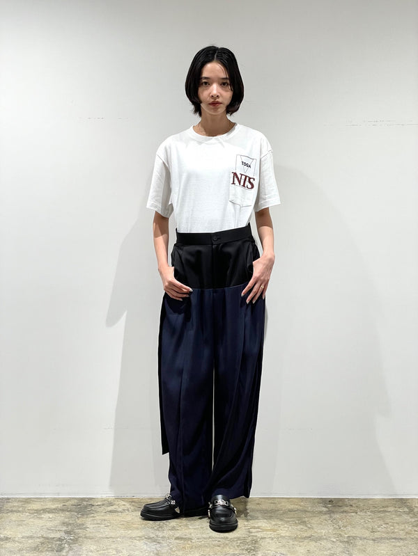 Buck print T-shirt TOGA×NTS
