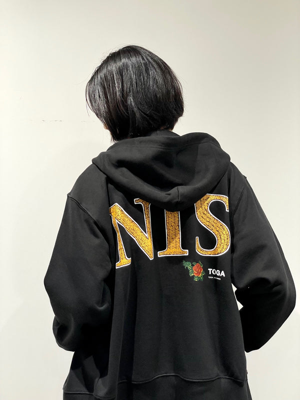 Full zip hoodie TOGA×NTS