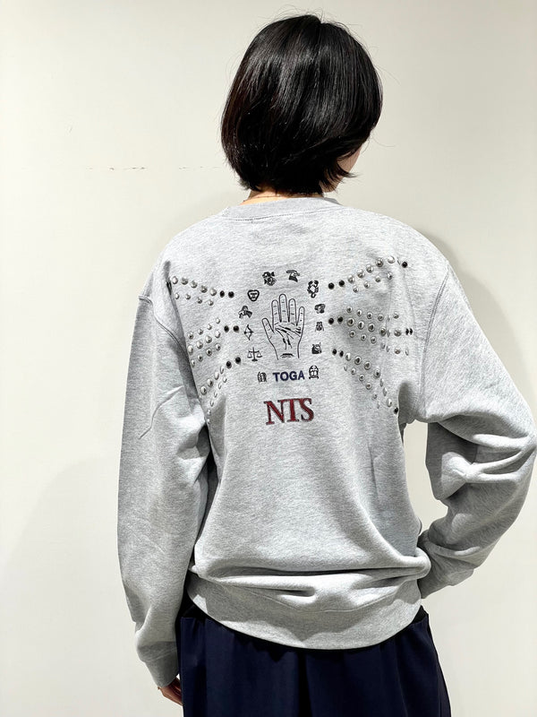 Studs sweatshirt TOGA×NTS