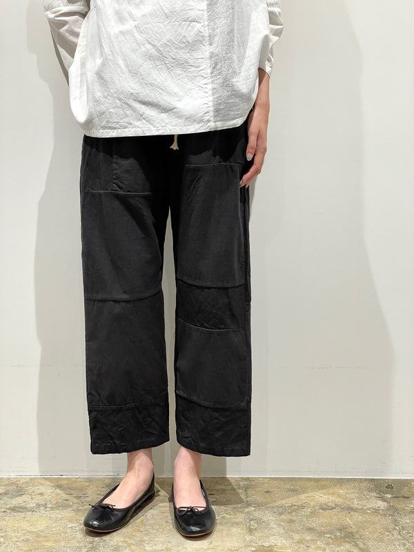 Patchwork Drawcord Pants