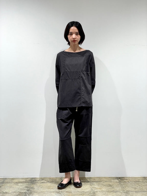 Patchwork Drawcord Pants