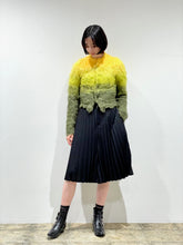 Shaggy knit cardigan
