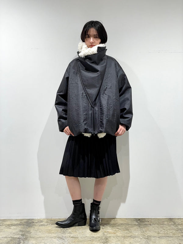 Taffeta bonding blouson