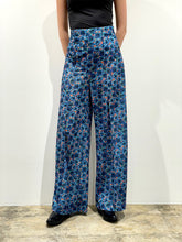 Flared jersey pants