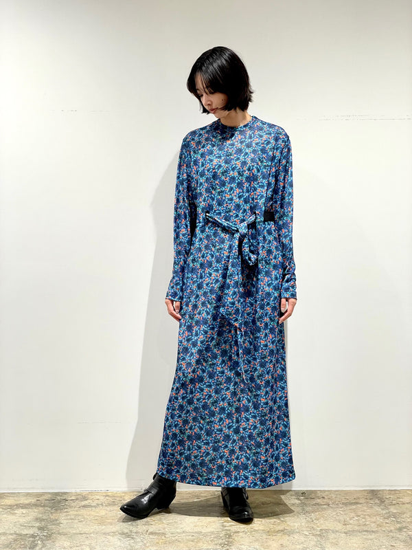 Ribbon jersey dress