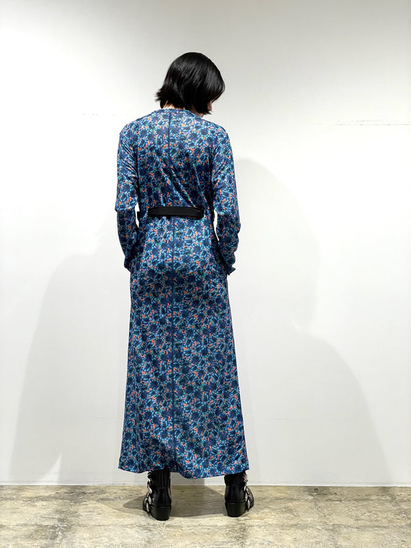 Ribbon jersey dress