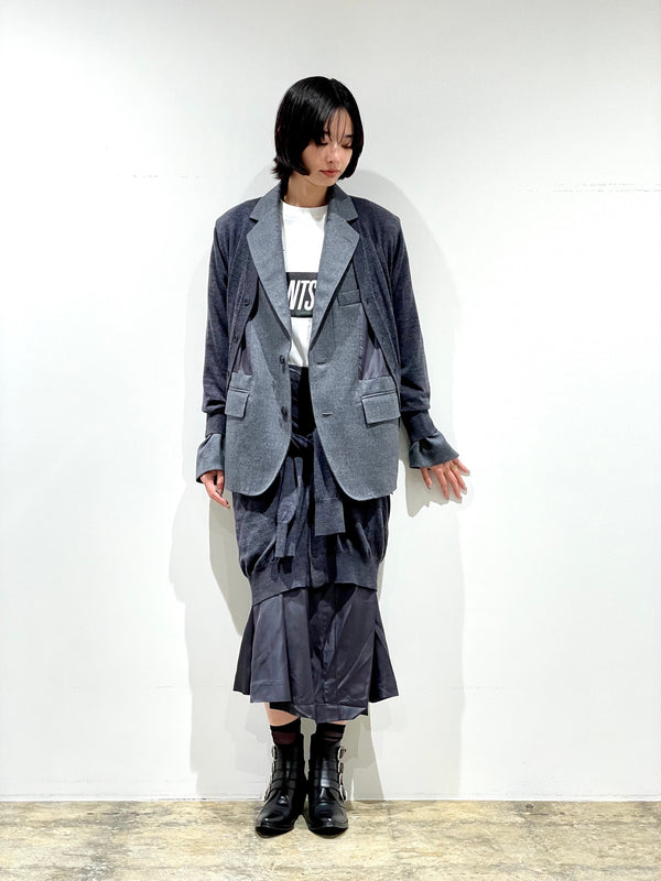 Knit docking skirt