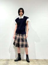 Tartan check shorts
