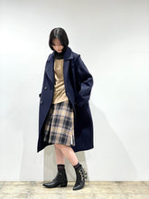 Double melton coat