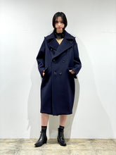 Double melton coat