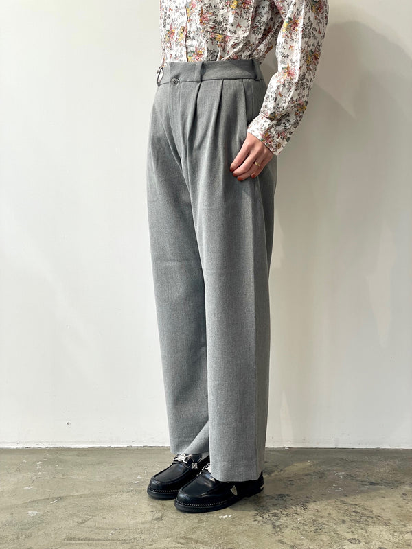 ２Way Pants Two Tuck Wide