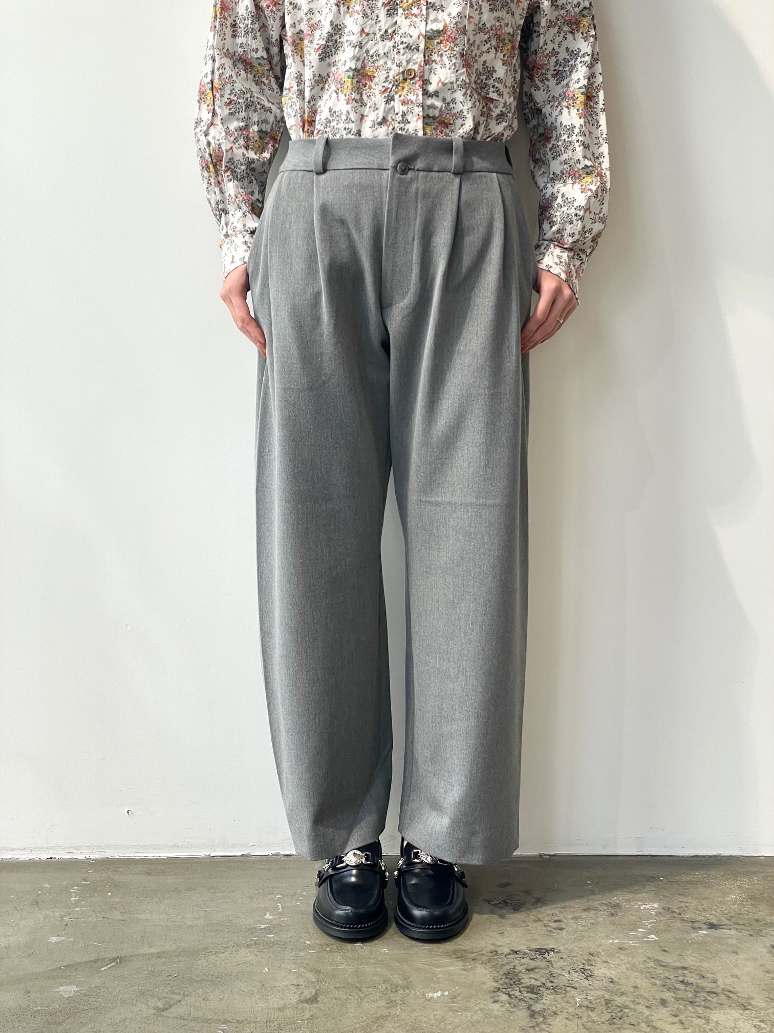 2Way Pants Two Tuck Wide – FUKIONLINE