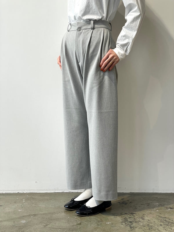 ２Way Pants Two Tuck Wide
