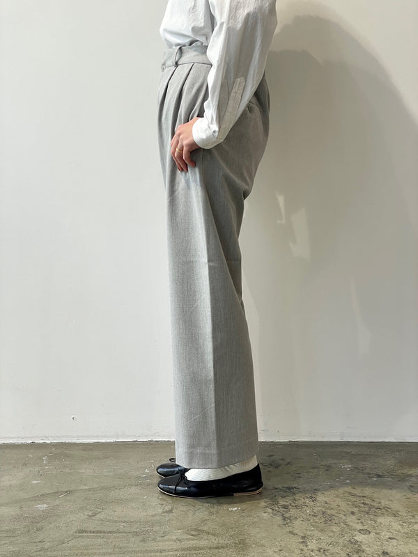 ２Way Pants Two Tuck Wide