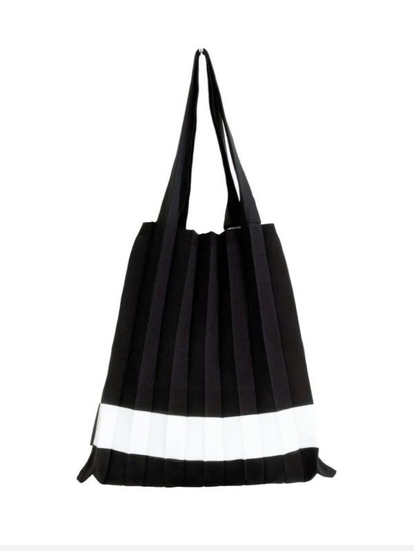 PLEATS KNIT BAG
