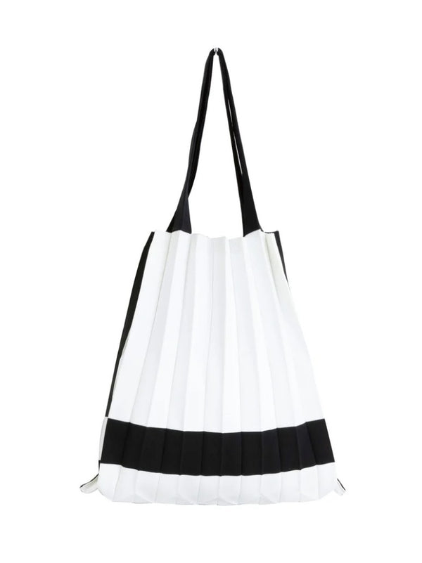 PLEATS KNIT BAG